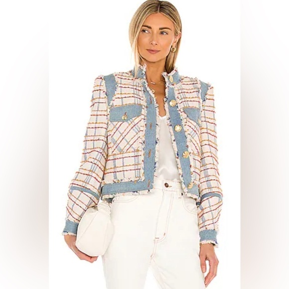 Veronica Beard Multi Tweed Nilaja Jacket - Picture 1 of 10